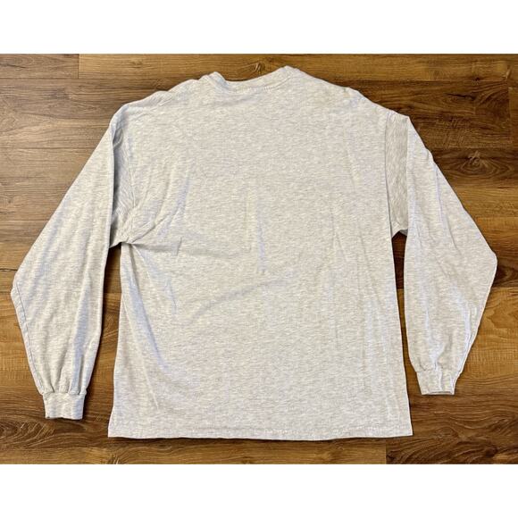Vintage “Mt Whitney” Long Sleeve Shirt Heathered Gray Size Large No Tag EUC - Picture 2 of 5